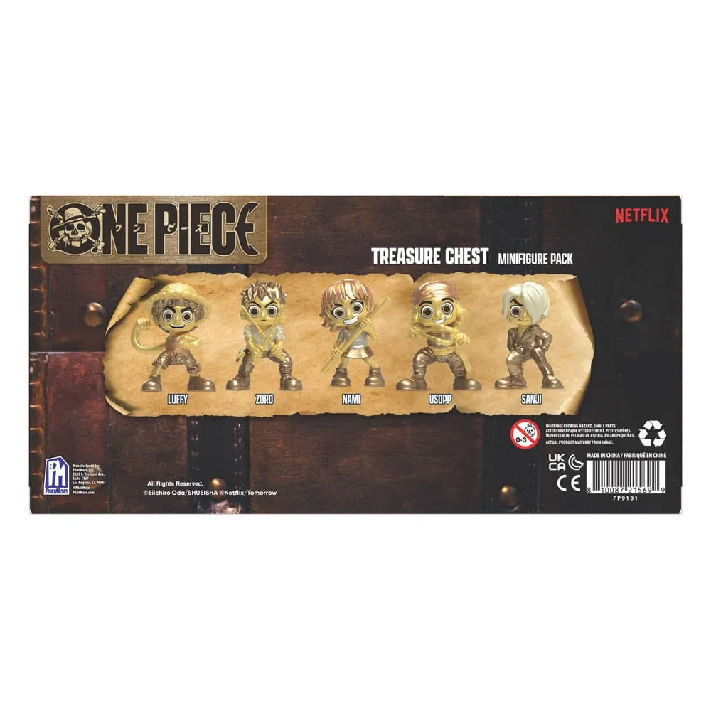 One Piece Minifiguren Set Gold 6 cm - Smalltinytoystore
