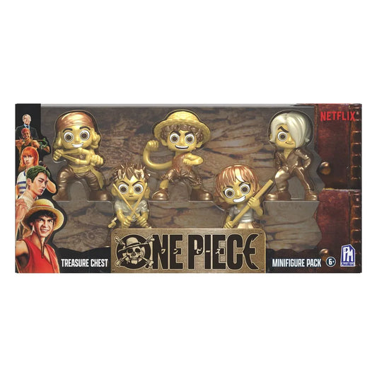 One Piece Minifiguren Set Gold 6 cm - Smalltinytoystore