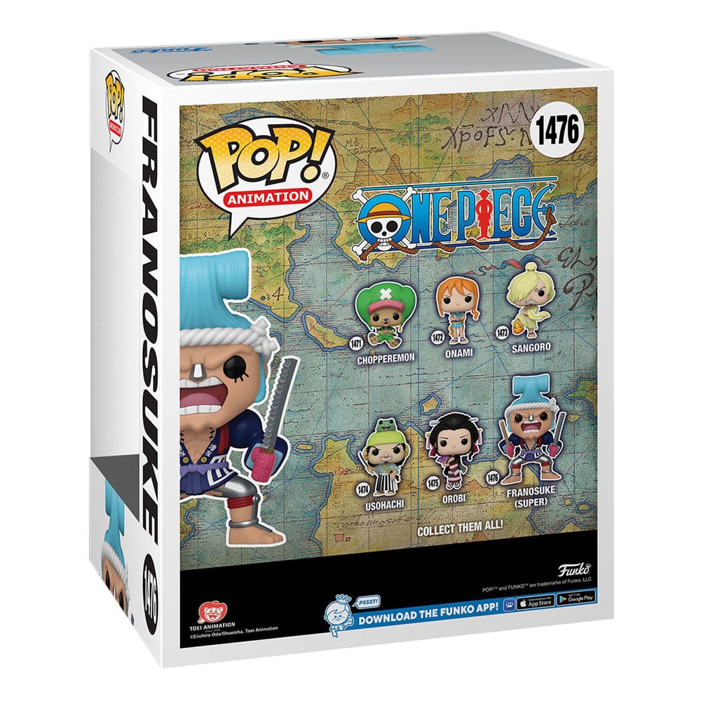 One Piece Oversized POP! Vinyl Figur Franosuke (Wano) 15 cm - Smalltinytoystore