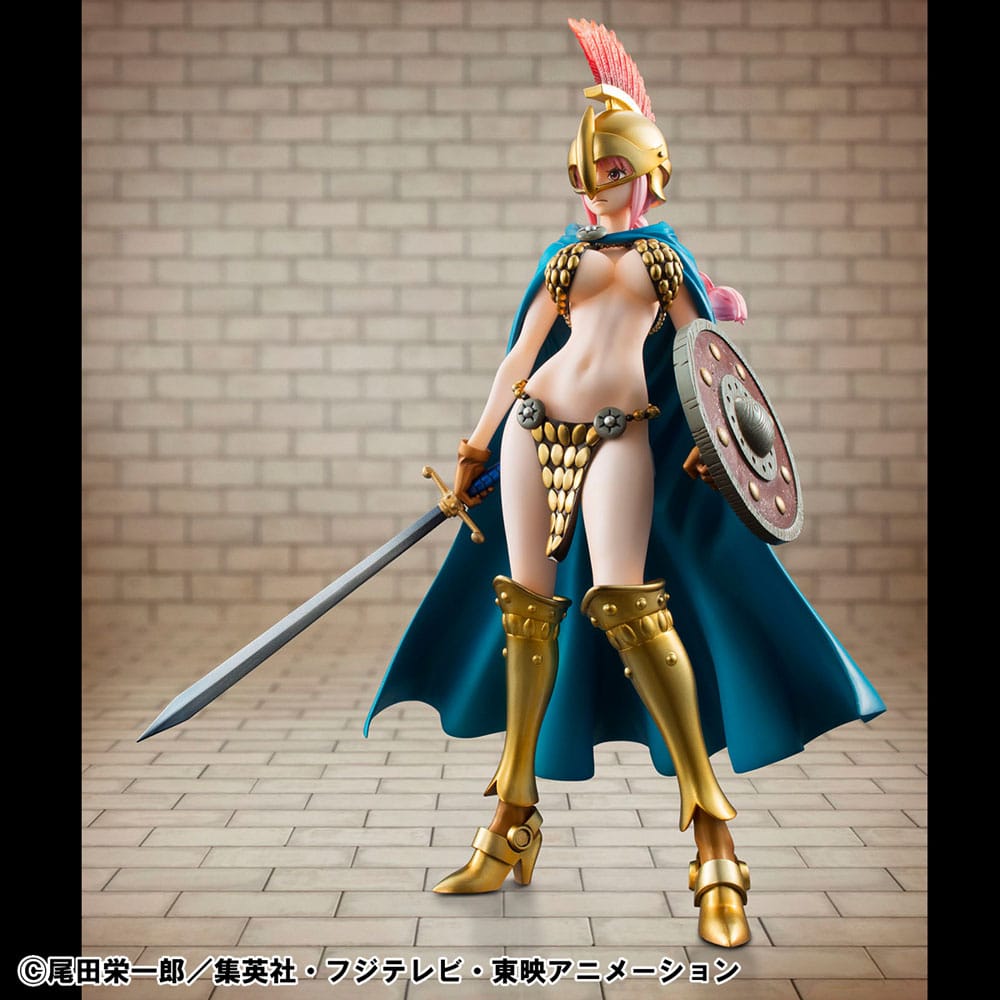 One Piece P.O.P PVC Statue Gladiator Rebecca Sailing Again Super Limited Reprint Ver. 22 cm - Smalltinytoystore