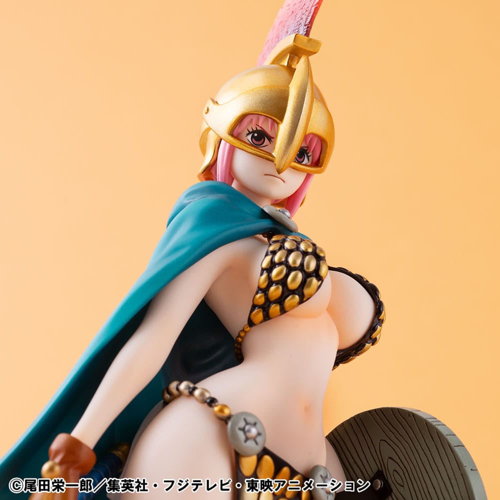 One Piece P.O.P PVC Statue Gladiator Rebecca Sailing Again Super Limited Reprint Ver. 22 cm - Smalltinytoystore
