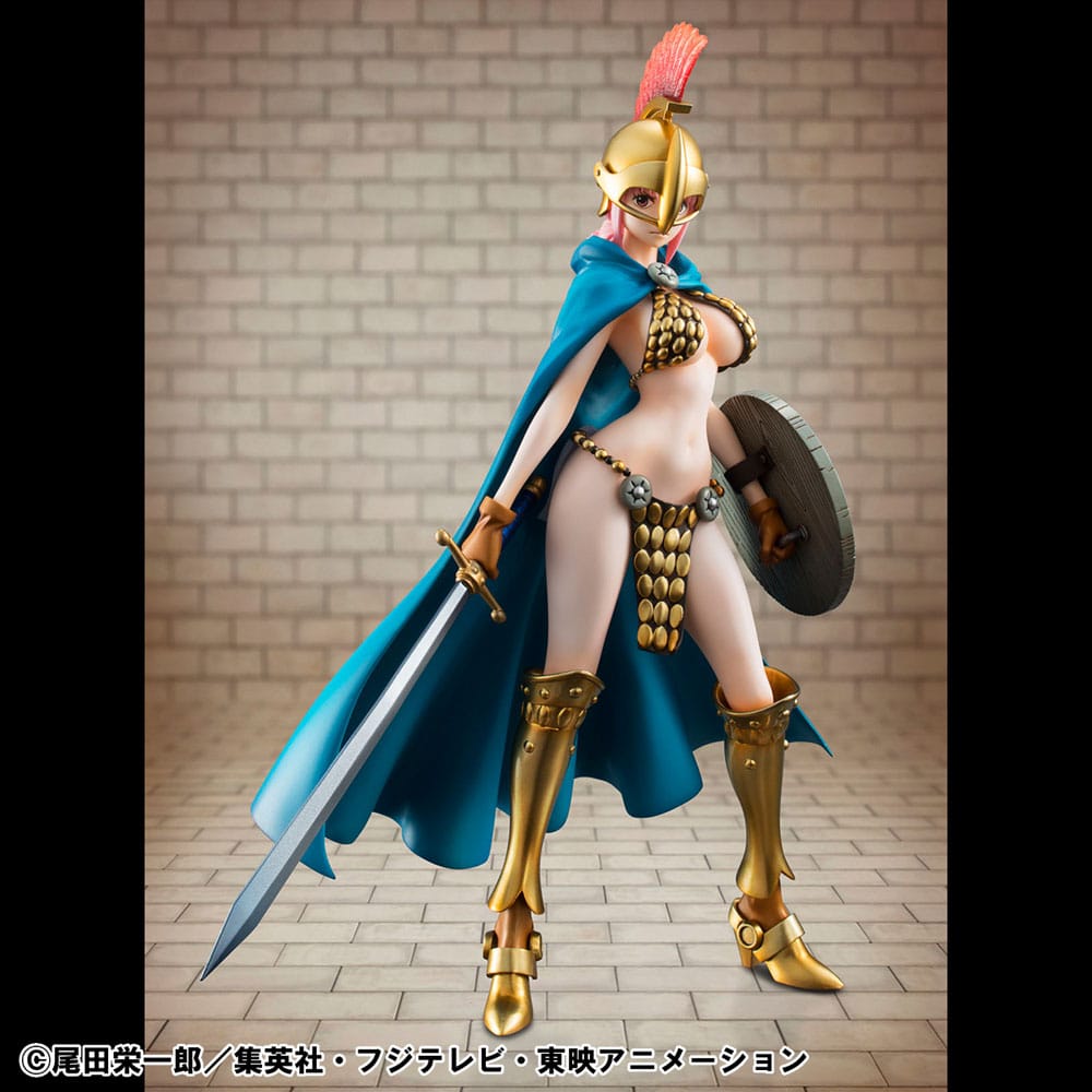 One Piece P.O.P PVC Statue Gladiator Rebecca Sailing Again Super Limited Reprint Ver. 22 cm - Smalltinytoystore