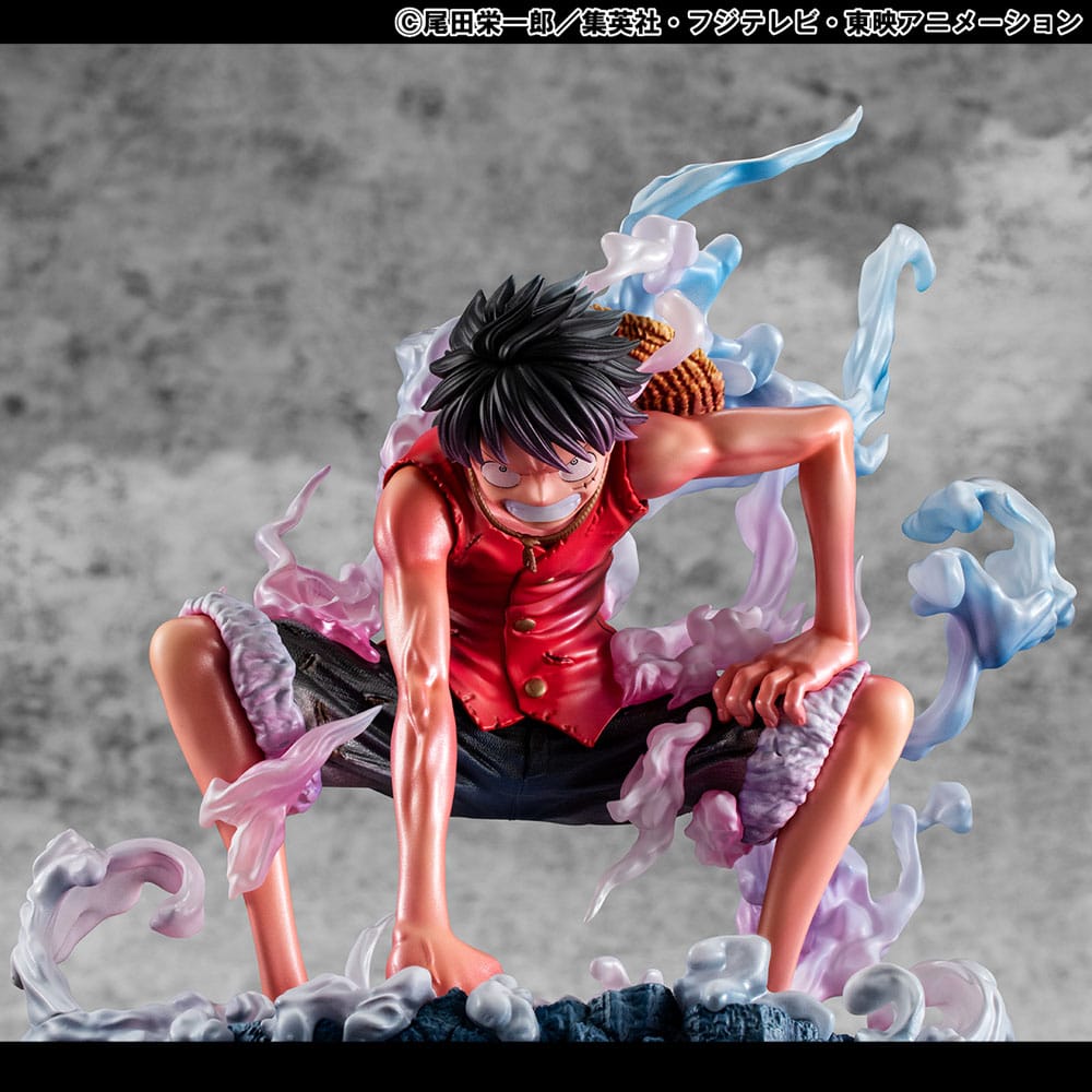 One Piece P.O.P PVC Statue Monkey D. Ruffy Gear 2 Limited Edition 19 cm - Smalltinytoystore