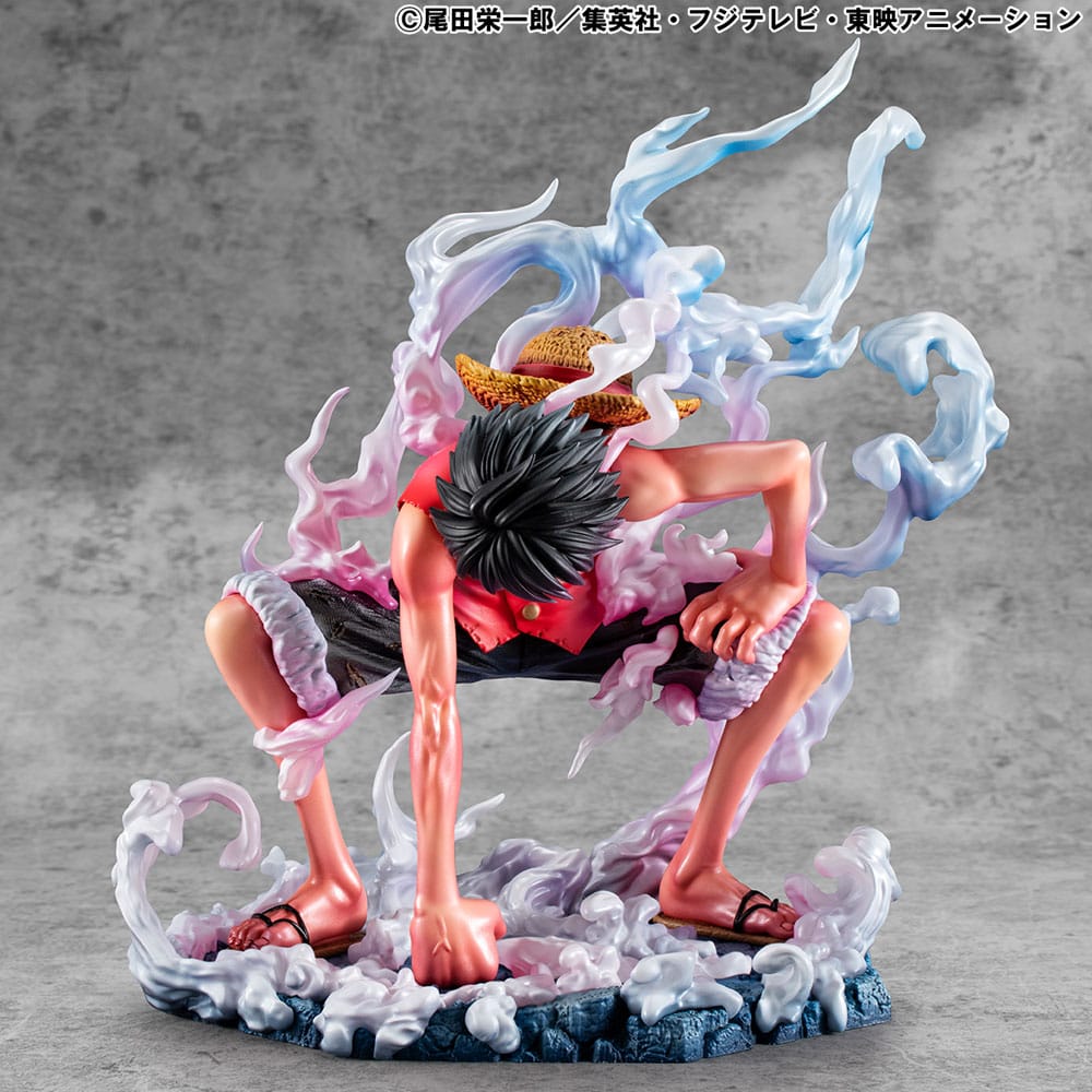 One Piece P.O.P PVC Statue Monkey D. Ruffy Gear 2 Limited Edition 19 cm - Smalltinytoystore
