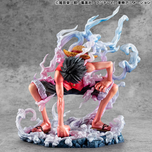One Piece P.O.P PVC Statue Monkey D. Ruffy Gear 2 Limited Edition 19 cm - Smalltinytoystore