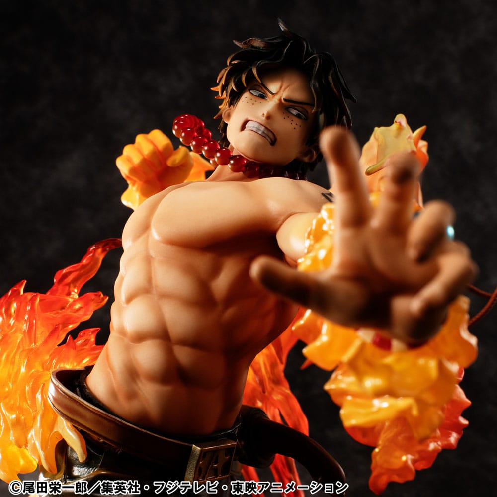 One Piece P.O.P PVC Statue NEO-Maximum Portgas D. Ace 15th Anniversary Super Limited Reprint Ver. 23 cm - Smalltinytoystore