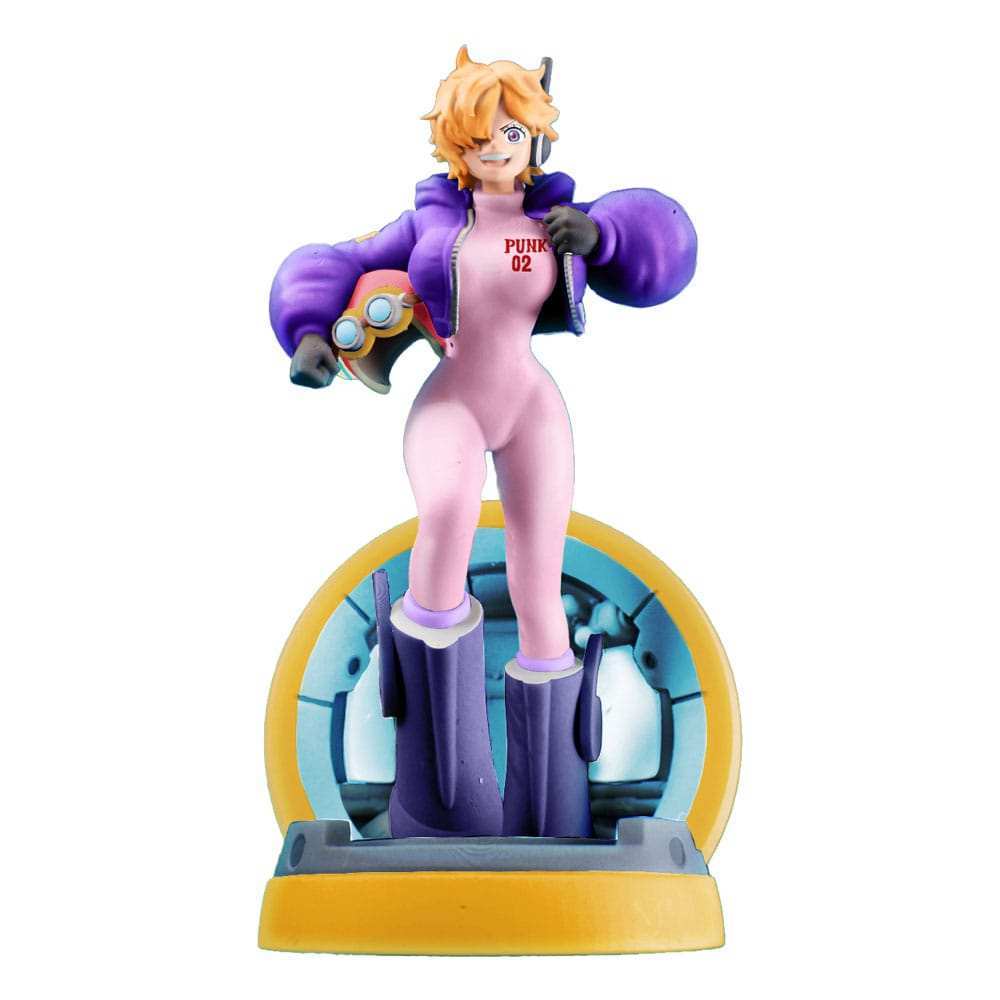 One Piece Petitrama PVC Mini-Statue Logbox Re Birth Egghead Set 9 cm - Smalltinytoystore