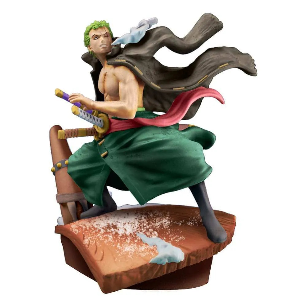 One Piece Petitrama PVC Mini-Statue Logbox Re Birth Egghead Set 9 cm - Smalltinytoystore