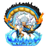 One Piece Petitrama PVC Mini-Statue Logbox Re Birth Gear Fifth Special Set 9 cm - Smalltinytoystore