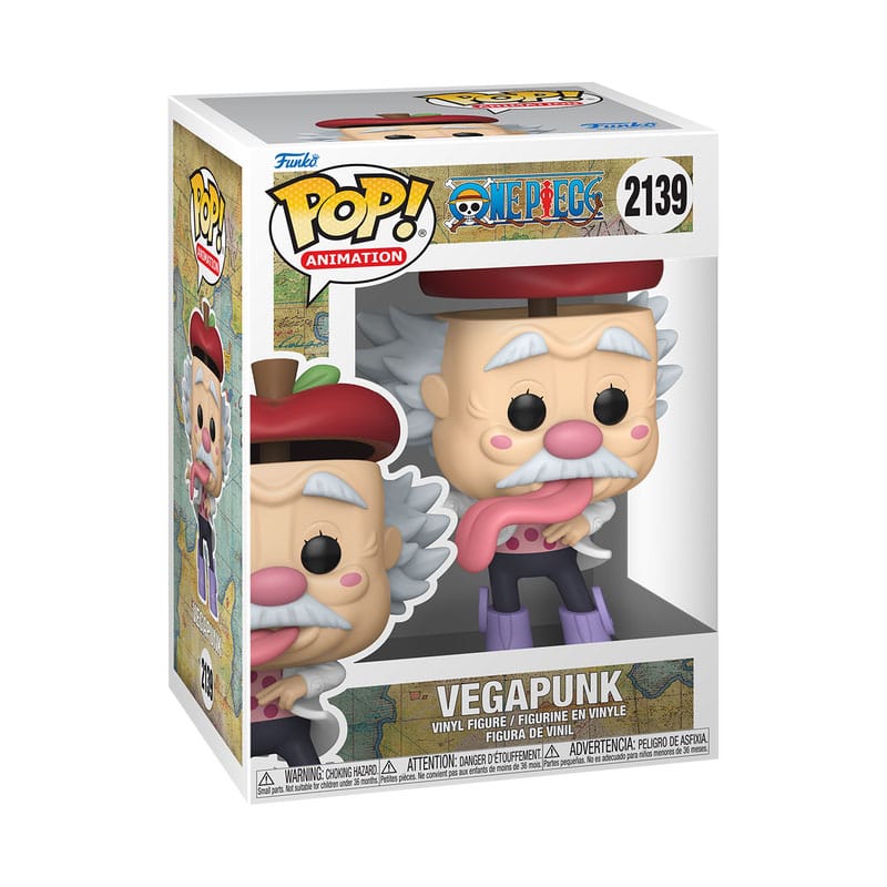 One Piece POP! Animation Figur Dr Vegapunk 9 cm - Smalltinytoystore
