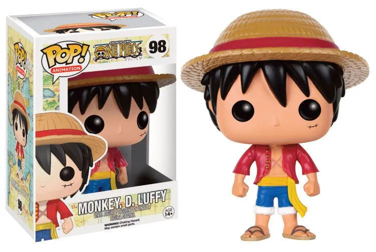 One Piece POP! Animation Vinyl Figur Monkey D. Ruffy 9 cm - Smalltinytoystore