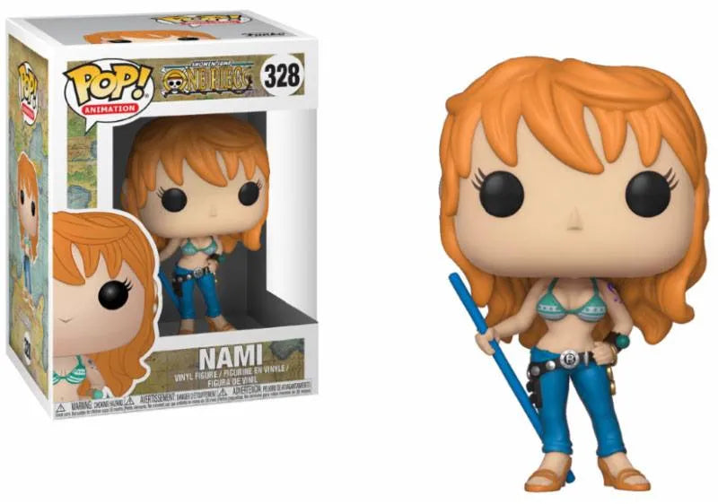 One Piece POP! Animation Vinyl Figur Nami 9 cm - Smalltinytoystore