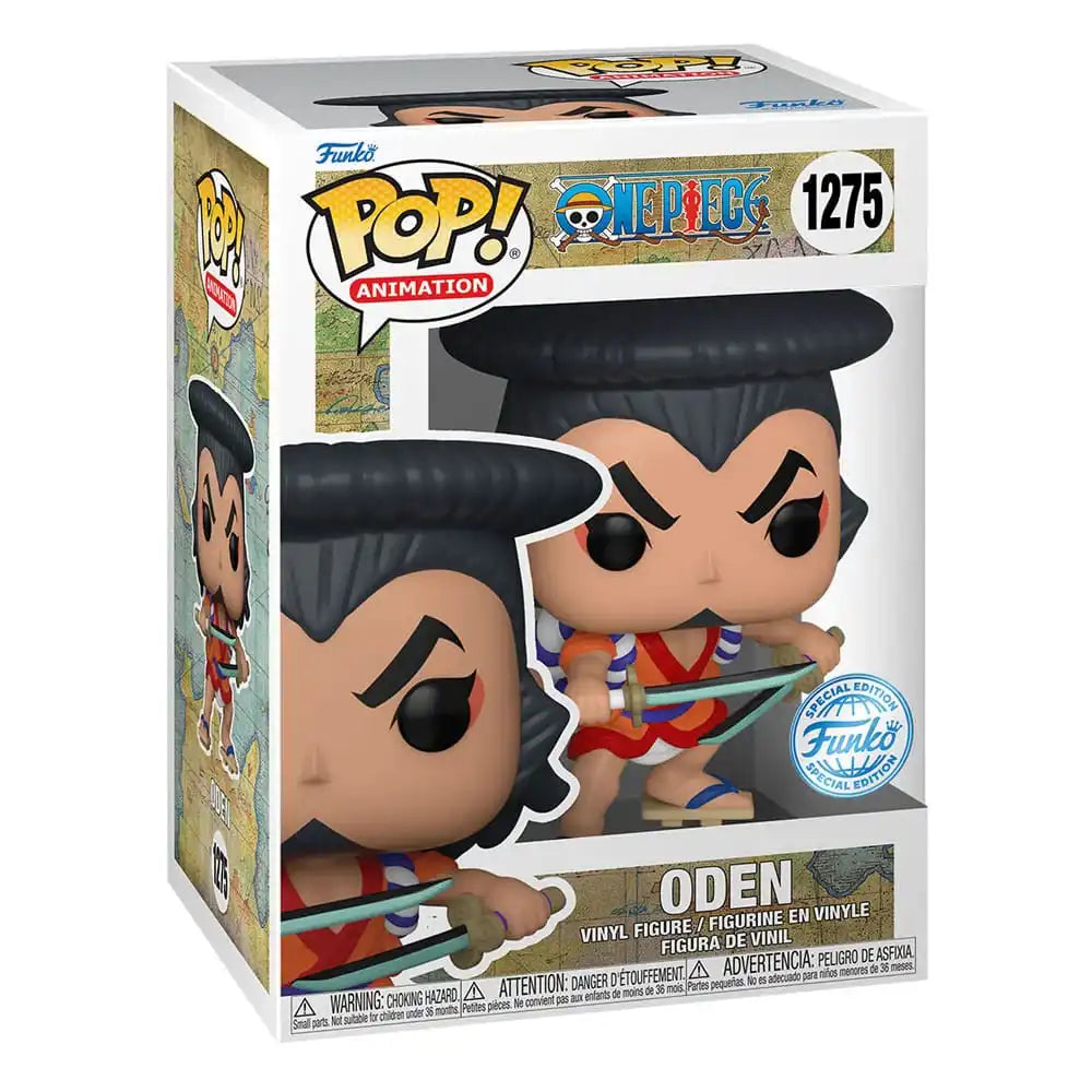 One Piece POP! Animation Vinyl Figuren Oden 9 cm - Smalltinytoystore