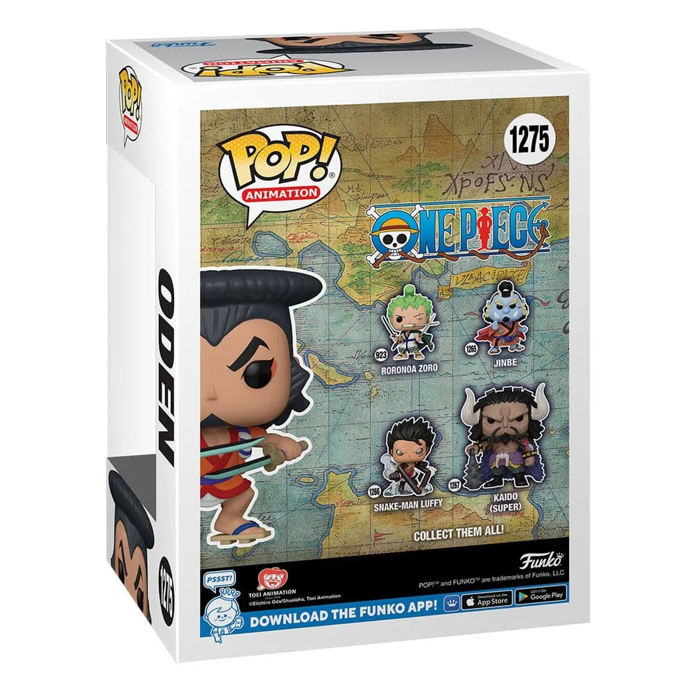 One Piece POP! Animation Vinyl Figuren Oden 9 cm - Smalltinytoystore