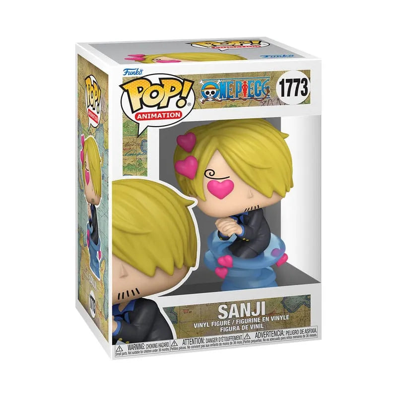 One Piece POP! Animation Vinyl Figuren Sanji (Refresh) 9 cm - Smalltinytoystore