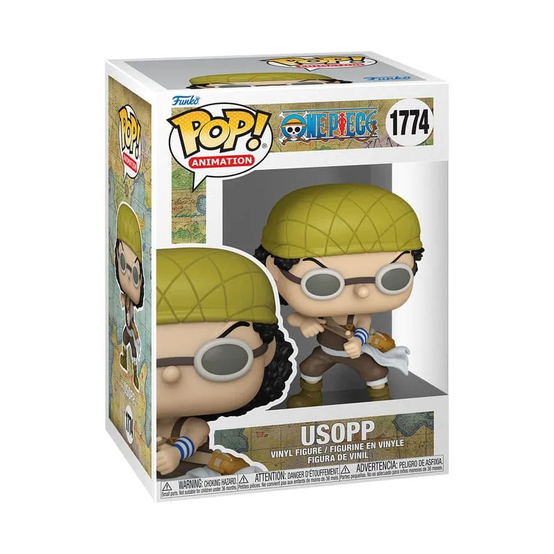 One Piece POP! Animation Vinyl Figuren Usopp (Refresh) 9 cm - Smalltinytoystore