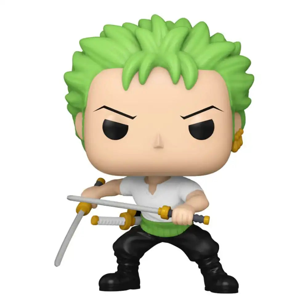 One Piece POP! Animation Vinyl Figuren Zoro (Refresh) w/Ch 9 cm Sortiment (6) - Smalltinytoystore