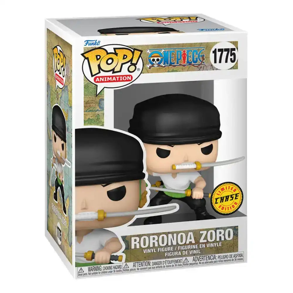 One Piece POP! Animation Vinyl Figuren Zoro (Refresh) w/Ch 9 cm Sortiment (6) - Smalltinytoystore