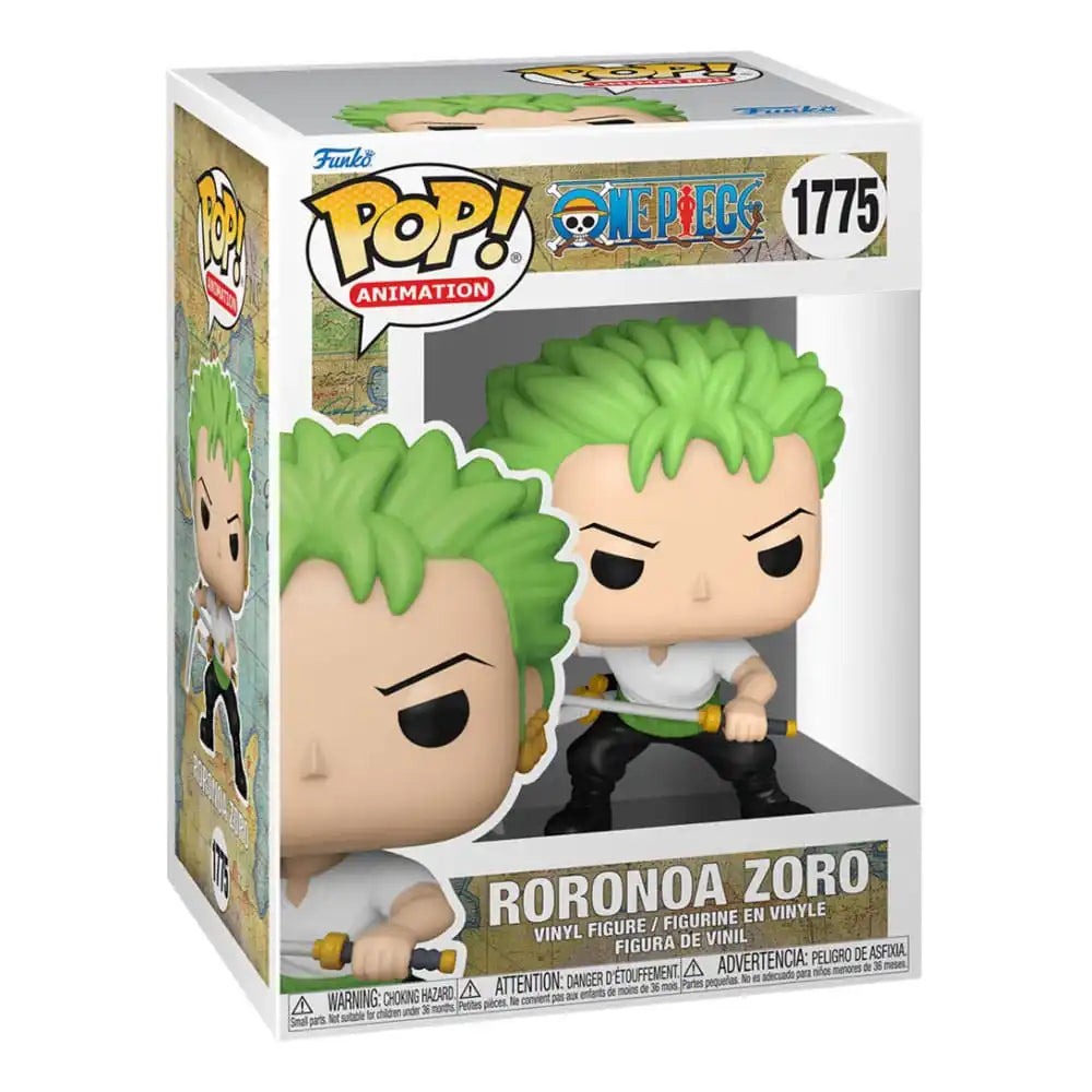 One Piece POP! Animation Vinyl Figuren Zoro (Refresh) w/Ch 9 cm Sortiment (6) - Smalltinytoystore