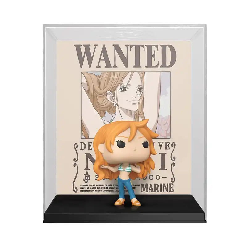 One Piece POP! Game Cover Vinyl Figur Nami(Wanted) 9 cm - Smalltinytoystore