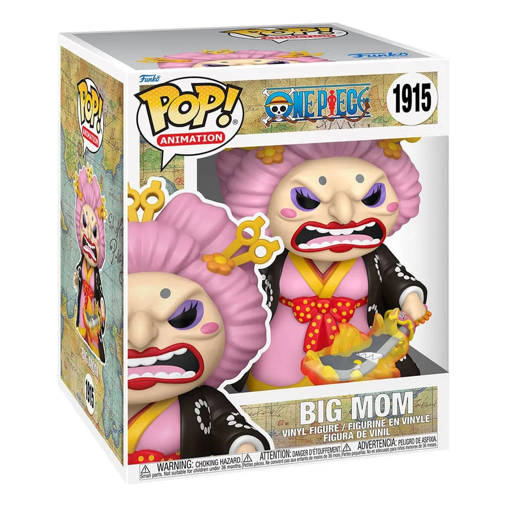 One Piece POP! Super Animation Vinyl Figur Big Mom (Kimono) (with Chase) 9 cm Sortiment (3) - Smalltinytoystore
