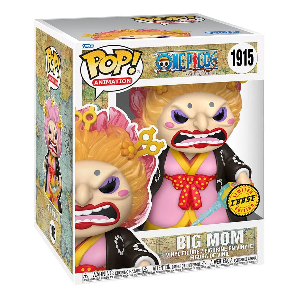 One Piece POP! Super Animation Vinyl Figur Big Mom (Kimono) (with Chase) 9 cm Sortiment (3) - Smalltinytoystore
