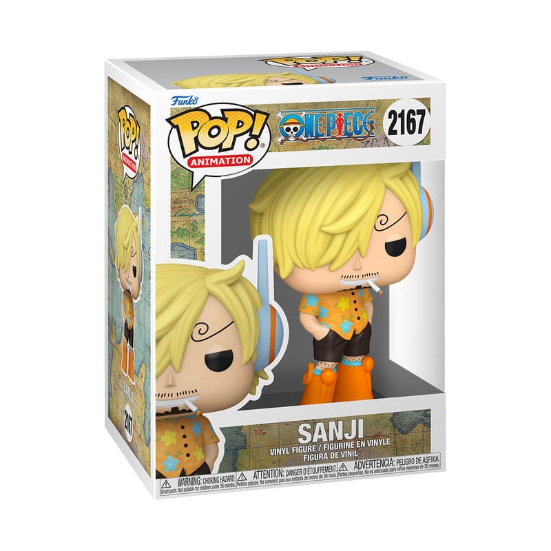 One Piece POP! Vinyl Animation Figur Sanji 9 cm - Smalltinytoystore