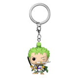One Piece POP! Vinyl Schlüsselanhänger 4 cm Roronoa Zoro Display (12) - Smalltinytoystore