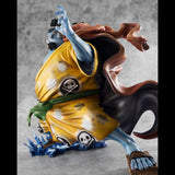 One Piece Portrait Of Pirates SA-MAXIMUM PVC Statue Knight of the Sea Jinbe Limited Reprint 25 cm - Smalltinytoystore