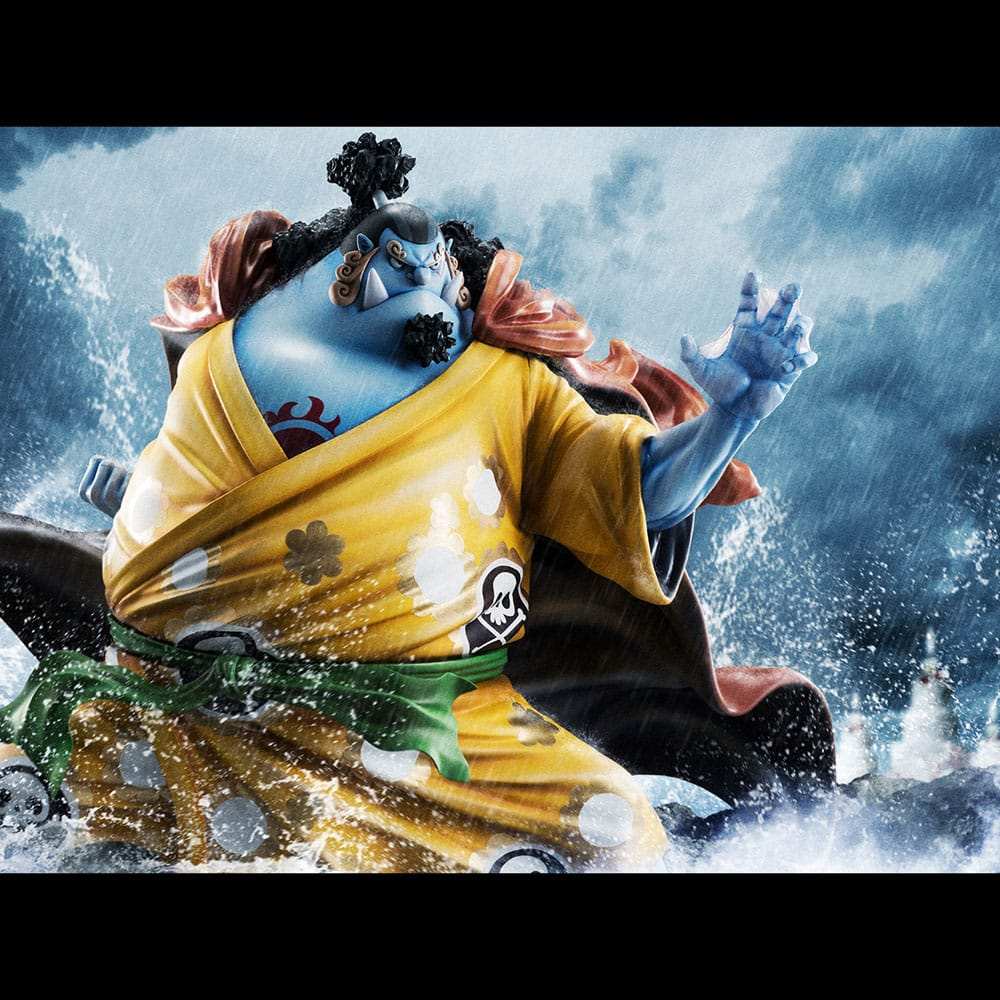 One Piece Portrait Of Pirates SA-MAXIMUM PVC Statue Knight of the Sea Jinbe Limited Reprint 25 cm - Smalltinytoystore