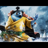 One Piece Portrait Of Pirates SA-MAXIMUM PVC Statue Knight of the Sea Jinbe Limited Reprint 25 cm - Smalltinytoystore