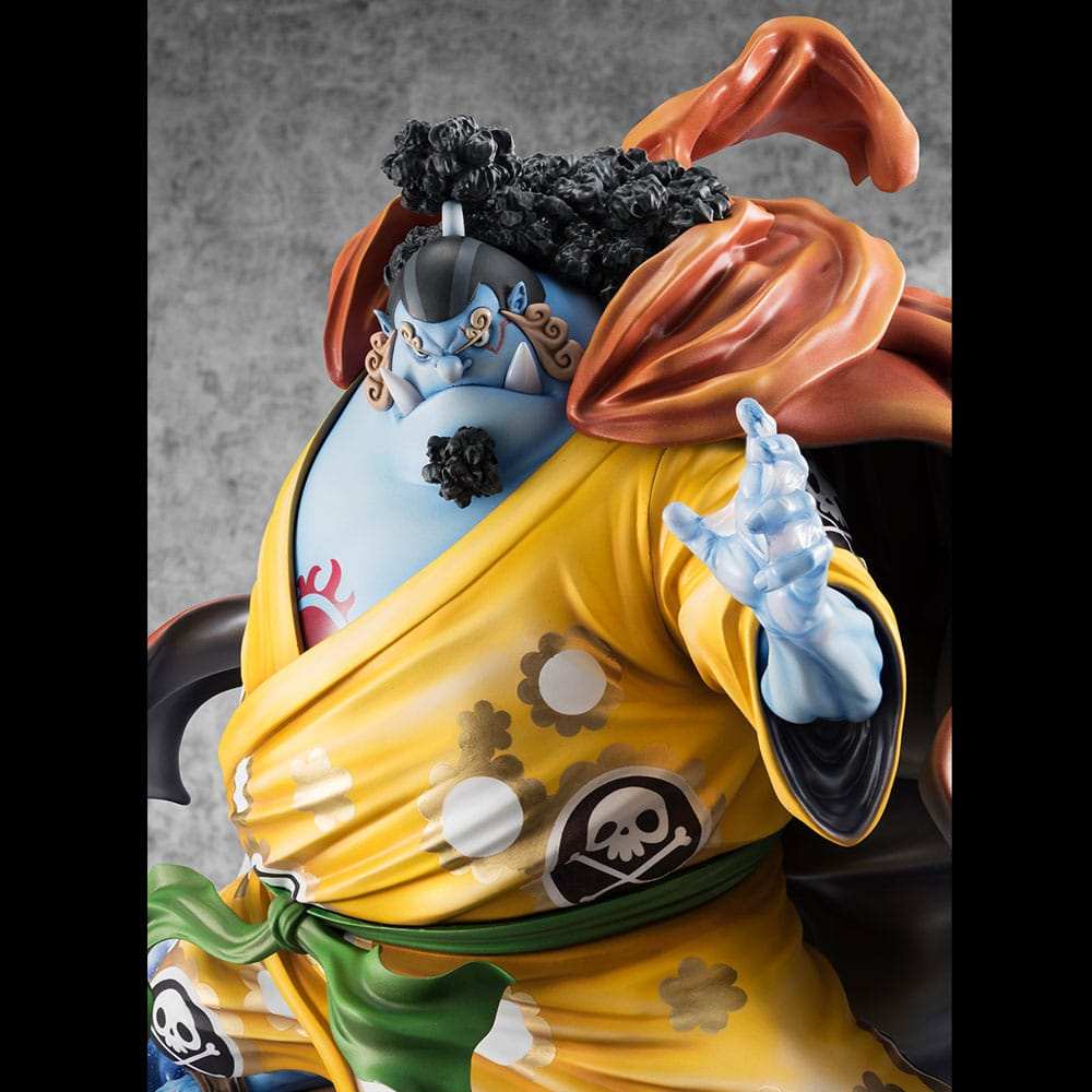 One Piece Portrait Of Pirates SA-MAXIMUM PVC Statue Knight of the Sea Jinbe Limited Reprint 25 cm - Smalltinytoystore