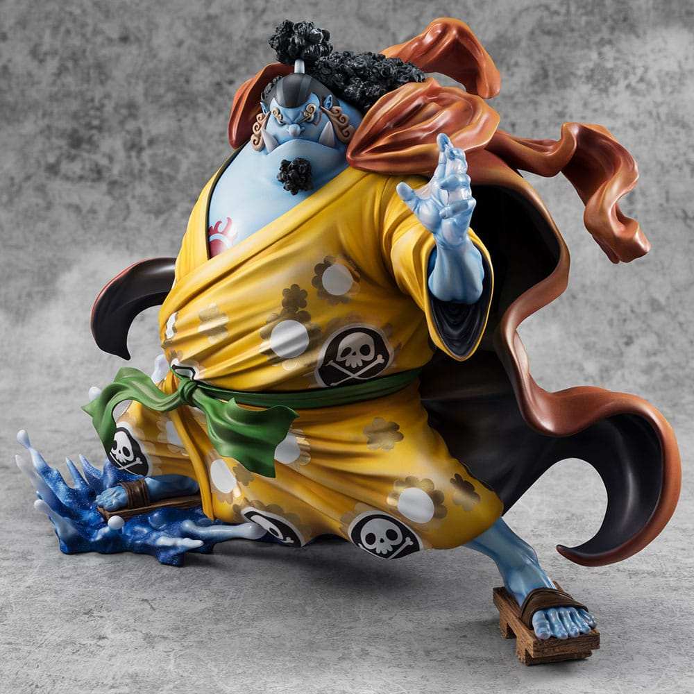 One Piece Portrait Of Pirates SA-MAXIMUM PVC Statue Knight of the Sea Jinbe Limited Reprint 25 cm - Smalltinytoystore