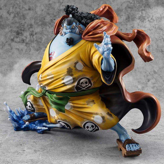 One Piece Portrait Of Pirates SA-MAXIMUM PVC Statue Knight of the Sea Jinbe Limited Reprint 25 cm - Smalltinytoystore