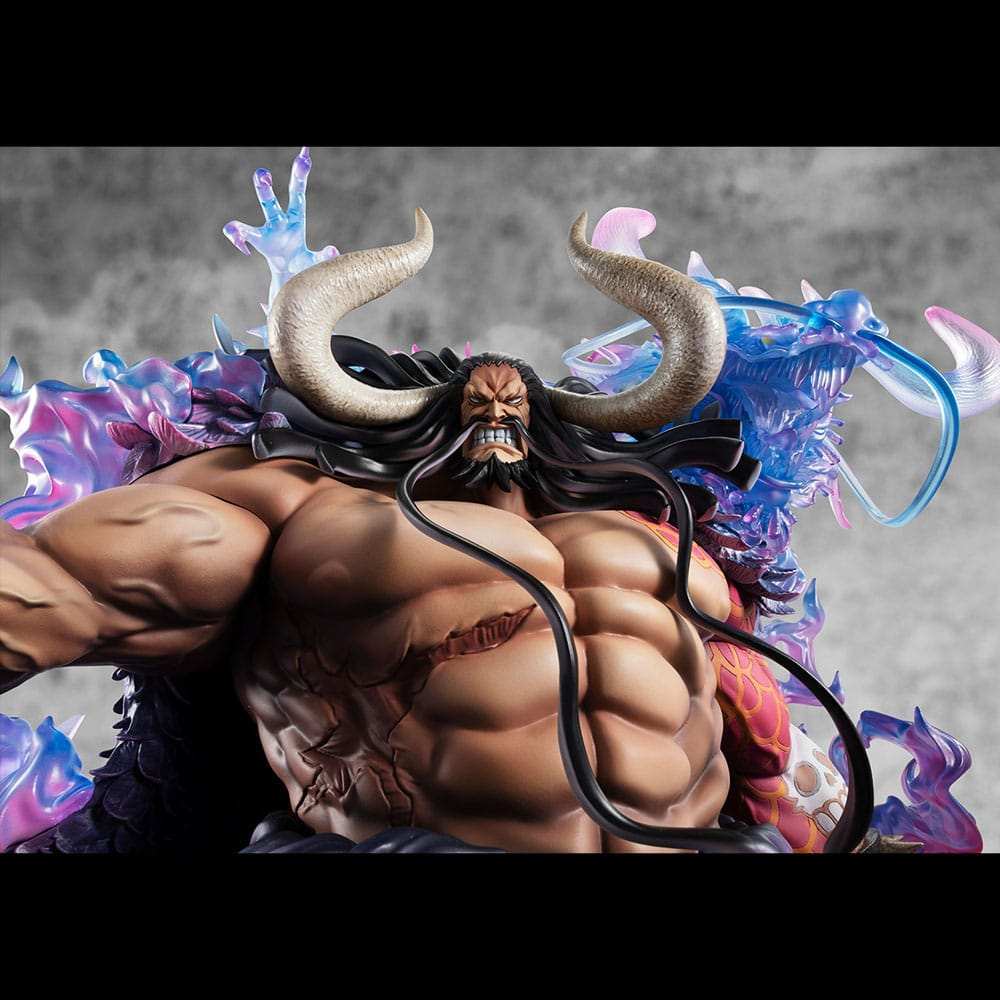 One Piece Portrait Of Pirates WA-MAXIMUM PVC Statue Kaido the Beast(Super limited reprint)38 cm - Smalltinytoystore