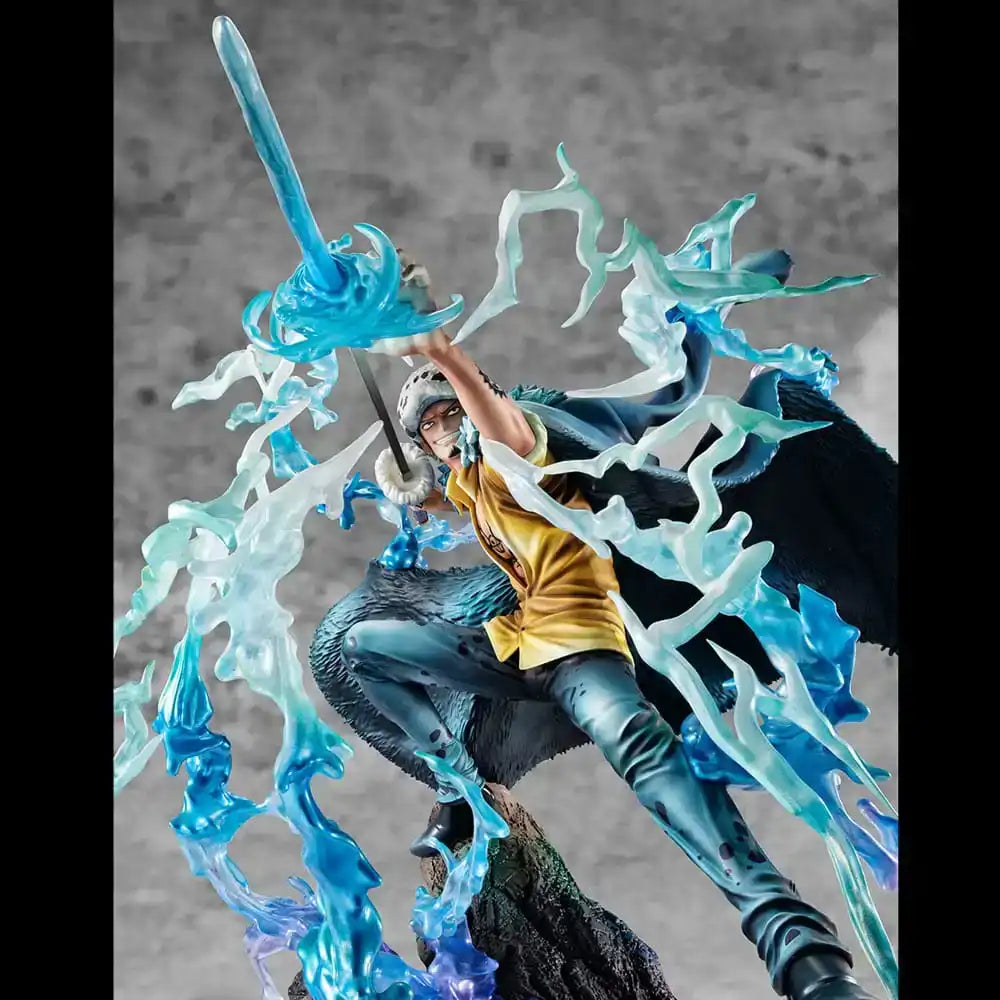 One Piece Portrait Of Pirates WA-MAXIMUM PVC Statue Trafalgar Law The Surgeon of Death Awaken Ver. 27 cm - Smalltinytoystore