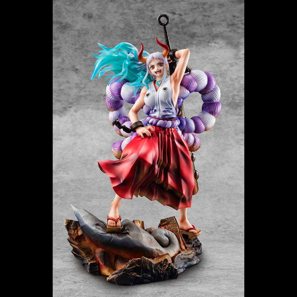 One Piece Portrait Of Pirates WA-MAXIMUM PVC Statue Yamato 27 cm - Smalltinytoystore