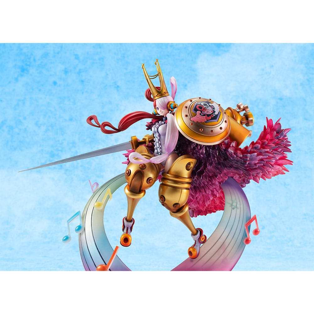 One Piece Red Maximum Portrait Of Pirates PVC Statue Uta I´m Invincible 29 cm - Smalltinytoystore