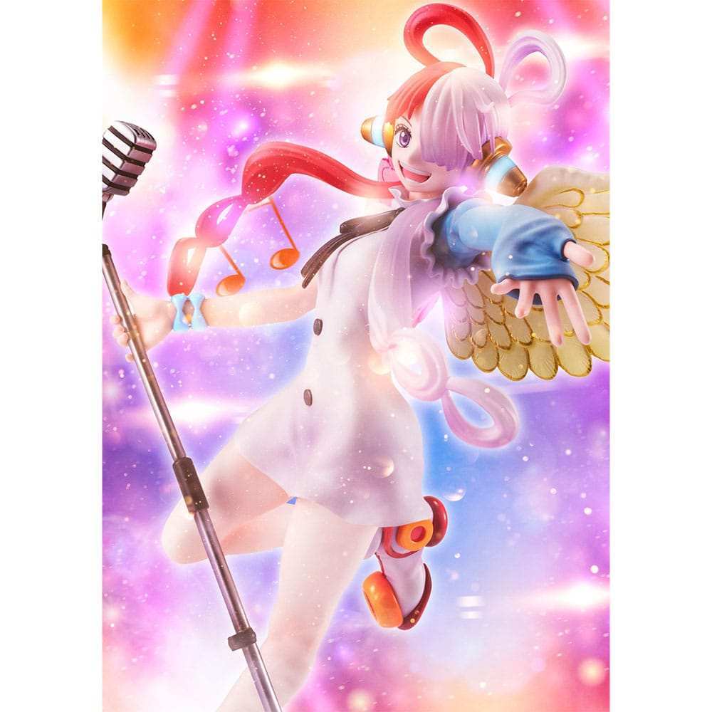 One Piece Red P.O.P PVC Statue Diva of the world Uta 23 cm - Smalltinytoystore