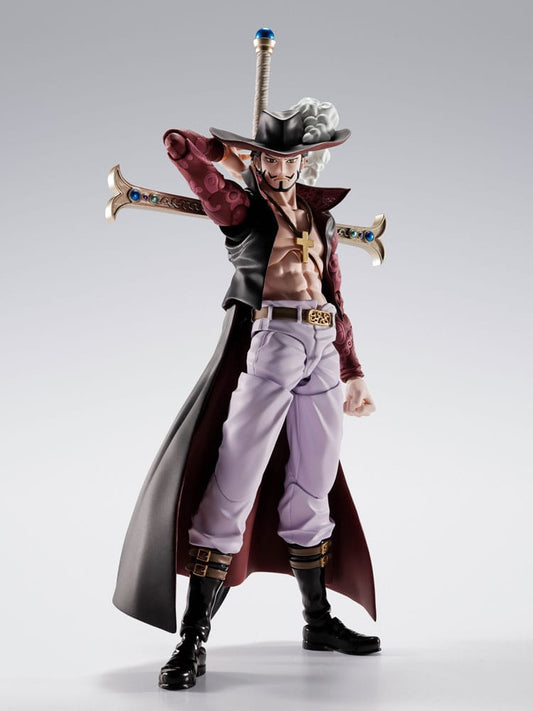 One Piece S.H.Figuarts Actionfigur Dracule Mihawk Hawkeye 17 cm - Smalltinytoystore