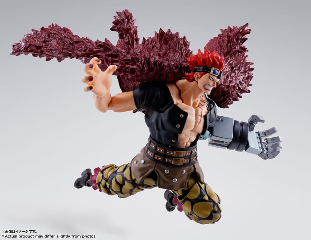 One Piece S.H. Figuarts Actionfigur Eustass Kid -The Raid on Onigashima- 15 cm - Smalltinytoystore