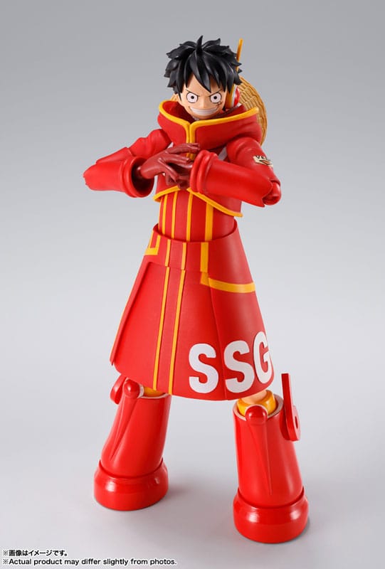 One Piece S.H.Figuarts Actionfigur Monkey D. Luffy Future Island Egghead 15 cm - Smalltinytoystore