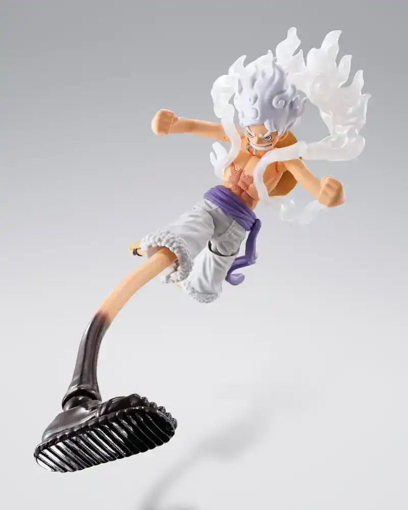 One Piece S.H.Figuarts Actionfigur Monkey D. Luffy Gear 5 -Future Island Egghead- 15 cm - Smalltinytoystore