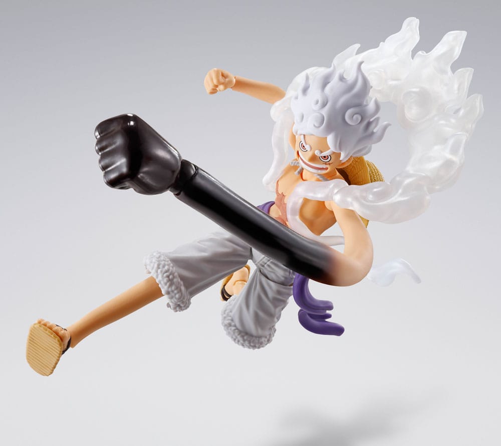 One Piece S.H.Figuarts Actionfigur Monkey D. Luffy Gear 5 -Future Island Egghead- 15 cm - Smalltinytoystore