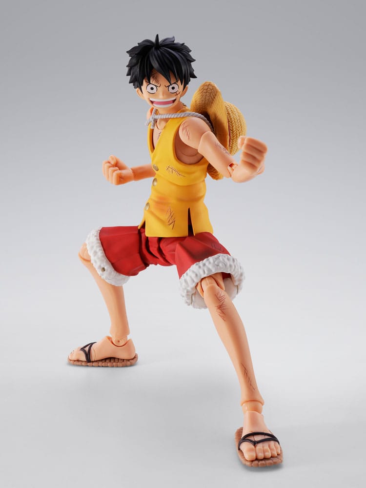 One Piece S.H.Figuarts Actionfigur Monkey D. Luffy Marineford 15 cm - Smalltinytoystore