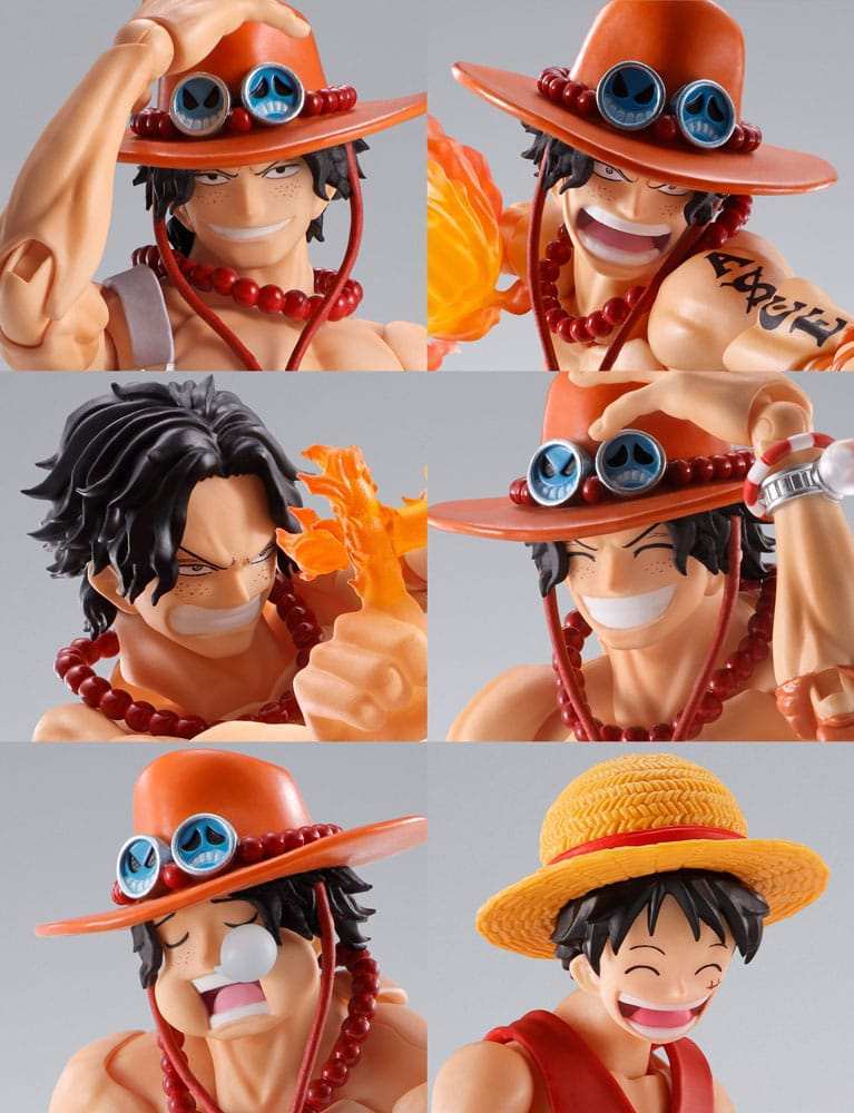 One Piece S.H. Figuarts Actionfigur Portgas D Ace -Fire Fist- 15 cm - Smalltinytoystore