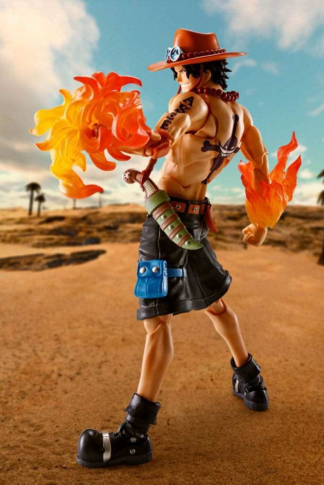 One Piece S.H. Figuarts Actionfigur Portgas D Ace -Fire Fist- 15 cm - Smalltinytoystore