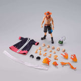 One Piece S.H. Figuarts Actionfigur Portgas D Ace -Fire Fist- 15 cm - Smalltinytoystore