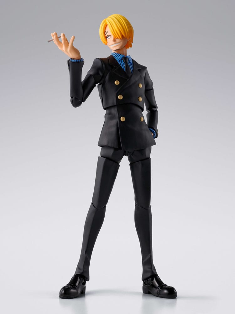 One Piece S.H.Figuarts Actionfigur Sanji Romance Dawn Ver. 15 cm - Smalltinytoystore