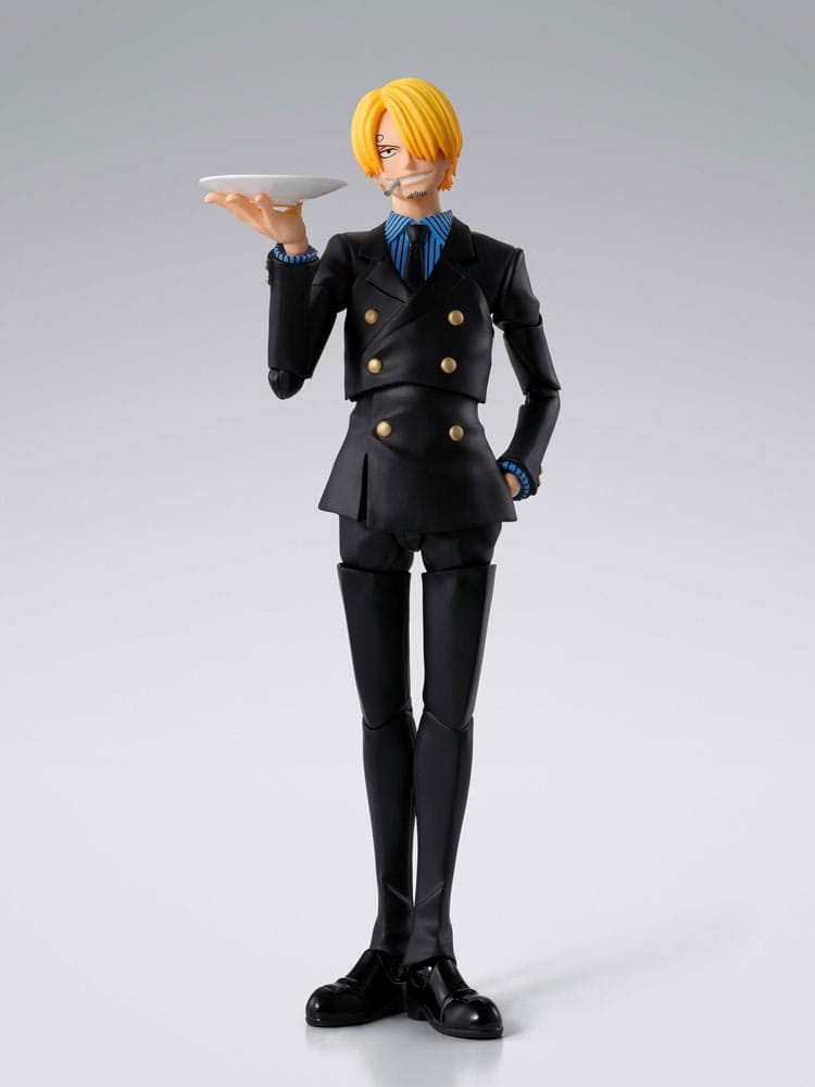 One Piece S.H.Figuarts Actionfigur Sanji Romance Dawn Ver. 15 cm - Smalltinytoystore